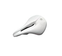 Bike Seat Full Carbon Fiber Bicycle MTB Road Bike Saddles Hollow Mountain Saddle Seat Cushion Comfortable Ultra Light 140g(White 155mm)
