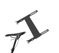 Bike Seat Mud Guards - Easy Install Rear Plate | Adjustable Seat Splash Barrier | Minimalist Slip-On Design | Trail Riding Theme | Dirt Gravel Spray Blocker, Outdoor Cycling Debris Rain