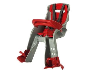 Bike Seat Okbaby 760 ORION Front Silver and Red, for rides