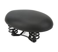 Bike Seat, PU Leather Foamed Cotton Breathable Super Elastic Double Layer Design Shock Absorbing Noseless Bicycle Saddle Ergonomic Comfortable Cycling Saddle for Road Bikes Mountain Bikes