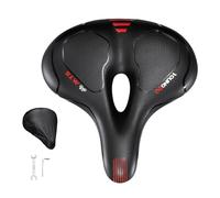 Bike Seat, YOUNGDO Bicycle Saddle Comfortable Soft Wide Road Bike Gel Saddles, Breathable Mountain Bike Seat, Suitable for MTB Mountain Bike, Folding Bike, Road Bike, Spinning Bike, Exercise Bikes