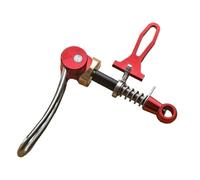 Bike Seatpost Clamp, Cycles Bike Seat Post Clamp for 3sixty & for Brompton Folding Bikes Quick Release Lightweight Aluminum Alloy(Red)