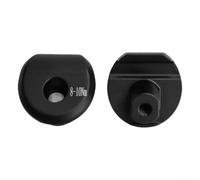 Bike Seatpost Clamp For Carbon Rails 7x9mm 7x10mm Aluminium Alloy Black | For oval or round saddle rails Easy to install M5 thread Fits Emonda SL 6 for slr 6 7 9
