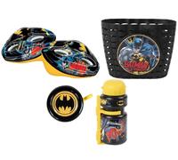 Bike Set Child DC Comics Batman with Protective Helmet, Metal Bell, c