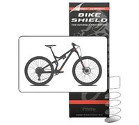 Bike Shield Cable Shield Frame Protection, Transparent Gloss