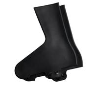 Bike Shoe Covers - 1-Pair Silicone Waterproof Thermal Heavy Duty Overshoes, Outdoor Warm with Lock Port, Thickened Industrial Rubber Material Anti-Skid Sole | Motorcycle Scooter Rain Snow Cold Weather