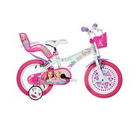 Bike Size 14 Inch White Pink Dino Art 614 G-BAF