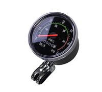 Bike Speedometer, Circular Mechanical Universal Mechanical Accurate Measurement Odometer, Classic Style for 26、28、29、27.5in Bike