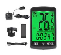 Bike Speedometer,Cordless Cycling Speed Sensor | Digital Waterproof Luminous Bicycles Computer for Speed and Performance Tracking for Road Bikes Dirtbikes ATV Scooters
