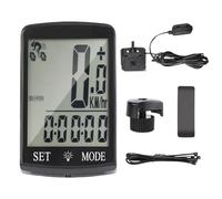 Bike Speedometer - Wireless Lcd Display, Multi-Functions Bikee Accessories | Computer Analog Easy Setup Odometer, Waterproof Luminous Bicycles Speedometers For Adult Mountain Road Biking Track Bikes