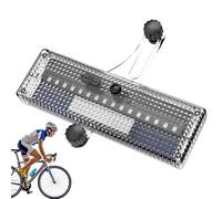 Bike Spoke Lights - Rechargeable 16LED Induction Wheel Lamp, Colorful Cycling Light| Waterproof Motion Activated Warning Accessory For Road Adventure Kids Adults Scooter Night Visibility Outdoor Sport