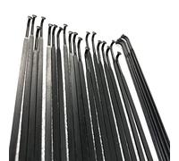 Bike Spokes 12pcs/lot Spokes J-type Stainless Steel Gauge14 14G Length 218-305mm Spokes With Free Alloy Nipples Bicycle (Color : 300mm)