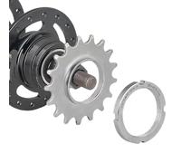 Bike Sprocket, Single Speed Freewheel Sprocket Replacement for Bicycles, Sturdy Cycling Flywheel Gear for Road Bikes, Bike, Urban Cyclings, Outdoor Riding, City Travels