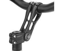 Bike Stem - 31.8mm Bike Handlebar Extender, Easy Install Adjustable Clamp, Precision Engineering For Secure Fit | Practical Cycling Accessory For Fitness Training Racing Outdoor Group Adventures