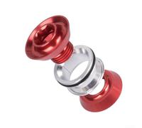 Bike Stem Expander for m6 22.8-25.2mm ID Silver Red Bike Stem
