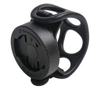 Bike Stem Extension Mount 360 Rotating Bracket For Garmin For Bryton For Wahoo Gps Cycling Computer Handlebar Adapter Black(A)
