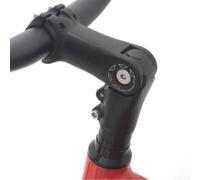 Bike Stem for 28 6 mm Front Fork, Adjustable from 0 to 90 Degrees, Lightweight 6061 Aluminum Alloy for Enhanced Riding Comfort (28.6x25.4x110)