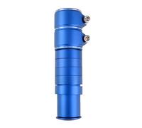 Bike Stem Handlebar Extender Aluminum Alloy 13cm Mountain Road Bicycle Fork Stem Adapter (Blue)