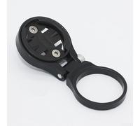 Bike Stem Mount for Garmin Edge CNC Aluminum, Adjustable Angle, Compatible with 28 6mm Stems, Reliable and Sturdy (Black)