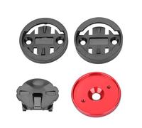 Bike Stem Odometer Holder, Mountain Road Bike Computer Holder Stem Top Stopwatch GPS Speedometer Mount (Red) Riding