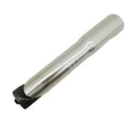 Bike Stem Riser Adapter 25.4mm to 28.6mm Handlebar Extender Head Tube Raiser 6.10inch Height Adjuster for Mountain Bikes