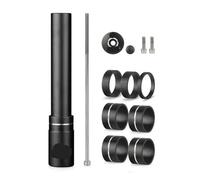 Bike Stem Riser Bicycle Fork Stem Rise Up Bike Stem Height Extender Road Mountain Bike Handlebar Raise Adapte(180mm)