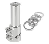 Bike Stem Riser Satori HEADS-UP4 28.6mm Ahead Aluminium Silver H:65mm