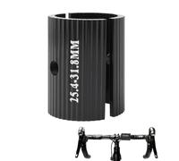 Bike Stem Shim - Master Your Cockpit Setup, Universal Handlebar Reducer 25.4 to 31.8 35mm, High-Strength Wavy Cover for Max Friction, Lightweight Precision Fit Bicycles & E-Bikes Upgrade