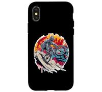Bike Stunt Aerial Trick Freestyle BMX Jump Action Ride Case for iPhone X/XS