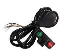 Bike Switch 22mm Headlight for horn Signal Bike Switch 22mm | Waterproof ABS and metal build; withstands rain, dust; rated DC12V/10A for safety