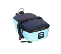Bike Tail Bag For Saddle Attachment Expandable Rear Saddle Pack Weather-Resistant Polyester Storage with Secure Straps Black Blue for Green Yellow For Road Mountain (8 inches Blue)