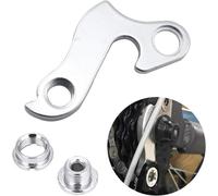 Bike Tail Hook Derailleur Hanger Alloy Bicycle Rear Derailleur Hanger Bike Rear Gear Hange for Carrera Vulcan Vengeance Replace Part Frame Mountain Road Racing Cycling (1PCS)