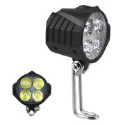 Bike Tail Light, Bike Lights for Night Riding - Waterproof Scooter Accessories LED Foldable 12W Bikes Lights,Powerful Automotive Headlight Sets for Fog Rain Snow