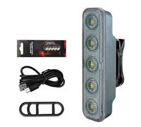 Bike Tail Light - Rechargeable Scooter Signal Tail Lights | Multi-Mode LED Warning Lamp with 4 Flash Patterns Urban Cycling, Night Safety, Visibility on the Go