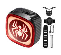Bike Tail Light with Brake Sensor, USB-C Rechargeable, Waterproof Rear Lamp | Night Riding Bike Lights for Outdoor Home Work Travel Survival Backyard Pathway Driveway Riding Mountain Commuting