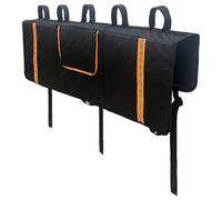 Bike Tailgate Pad - Transport 5 Mountain Bikes, Easy Installation Tailgate Protector | Heavy Duty Triple Strap Bike Carrier Attachment, Bols
