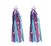 Bike Tassels Kids Scooter Handlebar Ribbons Decoration | Bike Handle Streamers for Girls Cyclists Riders Birthday Holiday Daily Commuting Group Tour Themed Event Gatherings