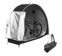 Bike Tent, Bike Shed 76.8x64.2x31.5in Tent Rain & UV Protection Cover with Window & Inner Pocket Easy Assembly Outdoor Storage