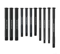 Bike Thru Axle, 12/15mm 122-181L P1.5/P1.75 Aluminum Alloy Bicycle Front Rear Fork Thru Axle Skewer, Bike Repair Replacement