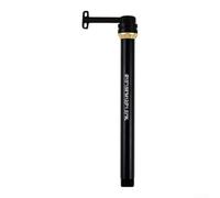 Bike Thru Axle 15x158mm Dual Install Hex Socket Option | Streamlined profile, prevents lever strikes, sl lack finish, 15x100mm size, quick-release ease