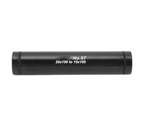 Bike Thru Axle Hub Adapter, Aluminum Alloy Shaft Conversion Adapter, Lightweight and Durable Bike Axle Adapter for Mountain and Road Bicycles with Standard Sizes (20 * 100to15*100)
