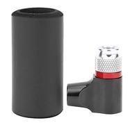 Bike Tire CO2 Inflator - Portable Manual Mini Pump for Quick Inflation Compatible with Presta/Schrader Valves for Cycling Adventures (Black)
