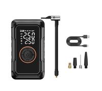 Bike Tire Pump - Cordless Air Compressor with Digital Pressure Gauge, Portable Electric Ball Inflator Bicycle Pump for Cars | For Motorcycle SUV Truck RV Trailer ATV Scooter Ball