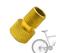 Bike Tire Tool Aluminum Caps | Bike Valve Stem Tool - Portable Inflator Nozzle Tire Valve Converter for Bicycles, Road Bicycles, Folding