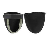 Bike Toe Covers, Half Palm Adjustable Shoe Guards, 6in Neoprene Cycling Overshoes, Stretch Fabric Material Details, Riding Accessory with Easy Slip On, Multipurpose Shoe Covers for Road Mountain