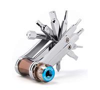 Bike Tool Mini 16 in 1 Multi-Tool - Chain Tool/Torx/Hex/Screwdriver Bicycle Multitool Kit - Cycling Mechanic Tools with CO2 Inflator for Road and Mountain Bikes (11in1)