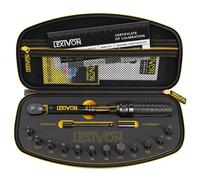 Bike Torque Wrench 1/4 Inch Dr 15 Piece Kit 72 Tooth Gear Dual Direction Click