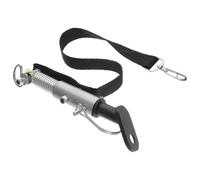 Bike Trailer Connector Hitch Attachment Steel Quick Release Adapter | Tool-free Fitting, Safety Connecting Pin, Nutted Axle Compatible, Compact Replacement for Rear Cargo Trailers, 330g