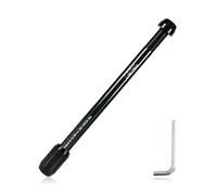 Bike Trainer Thru Axle Adapter,Aluminum Alloy Bike Trainer Shaft,Bicycle Front Wheel Adapter Hub Skewer,High Strength Trainer Axle,Adjustable Length Bicycle Rear Wheel Attachment Trainer,M12*P1.5