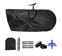 Bike Transport Bag - Waterproof Fork Mount Stabilisation Case, Secure Cycle Carry Solution | Bicycle Protection Sack For Relocation, Residence Organisation, Flat Accommodation, Campus Living
